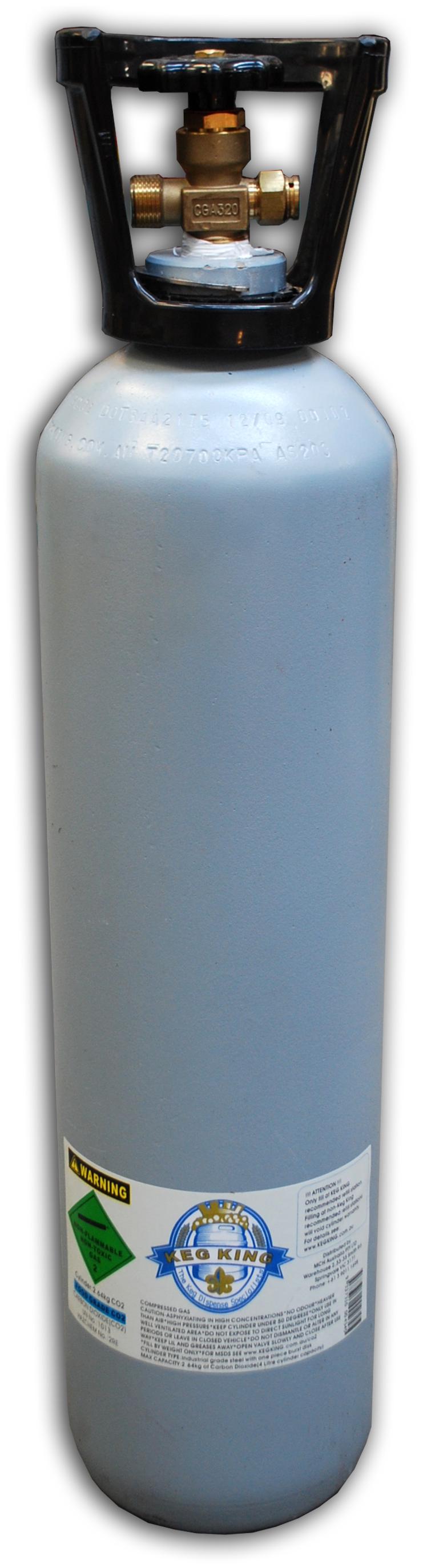CO2 cylinder 6kg (NEW) - In store only